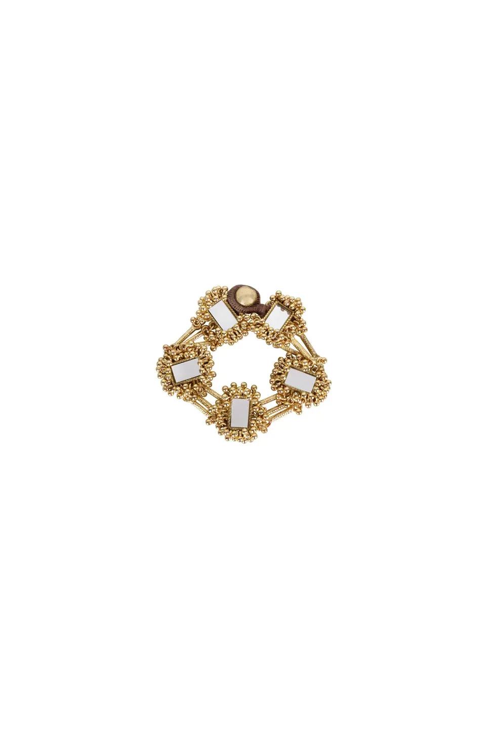 House of Tuhina Dazri bracciale intrecciato fatto a mano