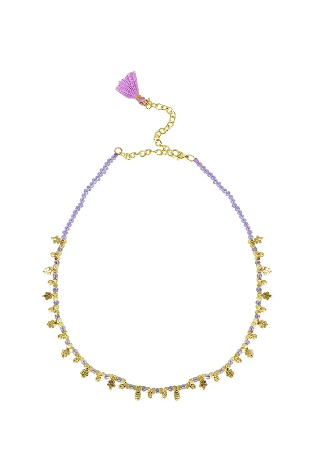 House of Tuhina Mehar Sun Gold collana oro sole