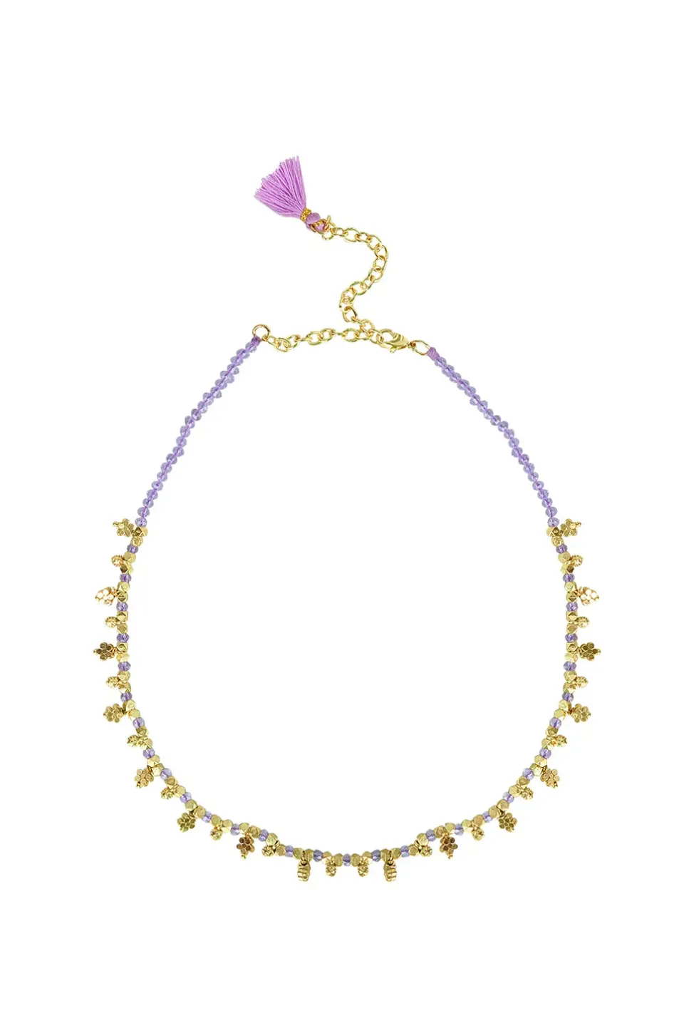 House of Tuhina Mehar Sun Gold collana oro sole