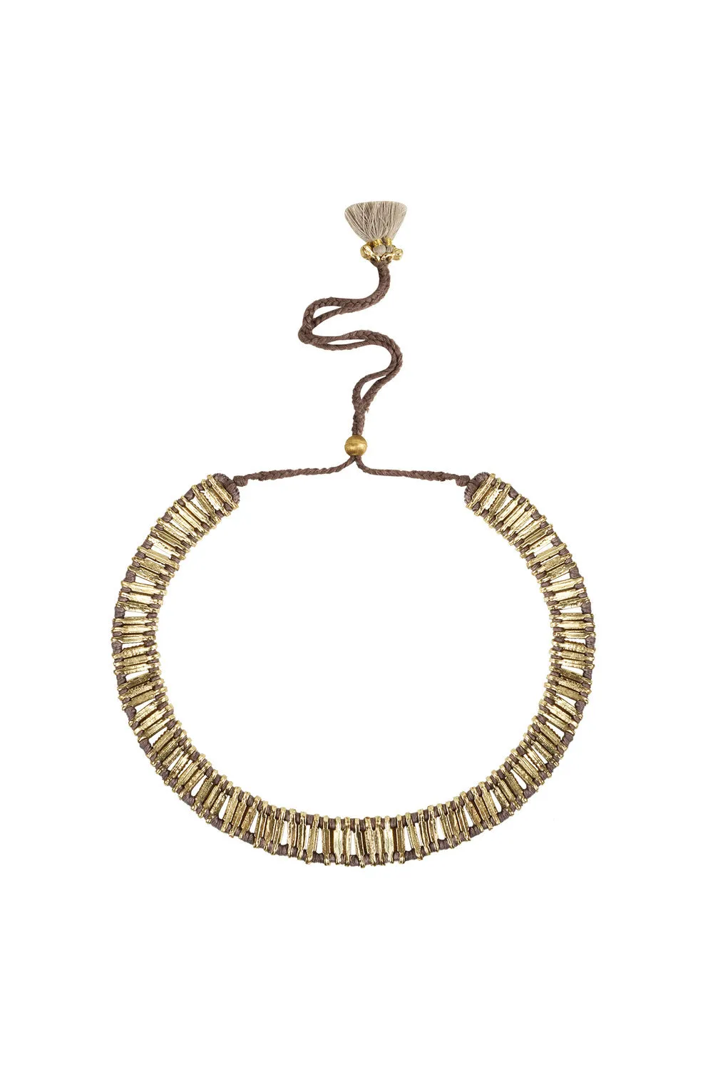 House of Tuhina Nabila collana oro bloom corallo