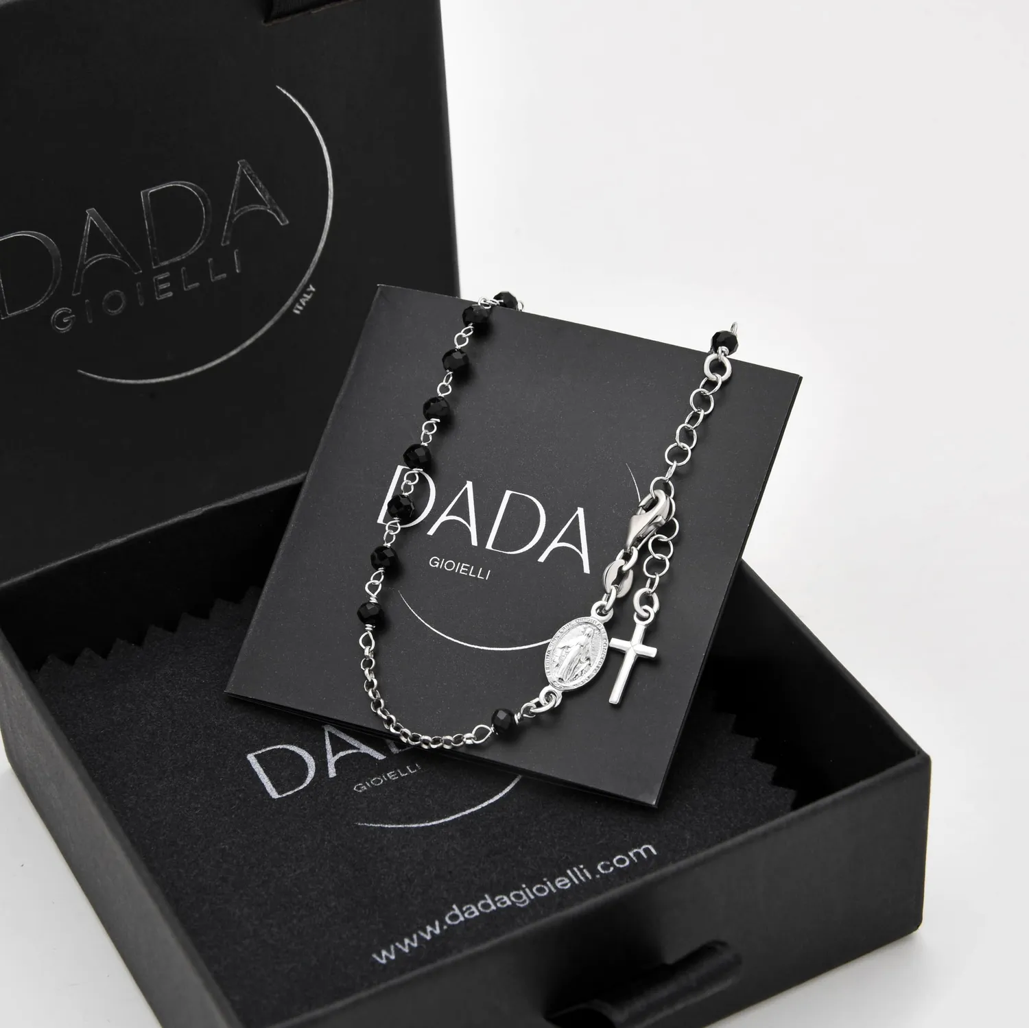 Dada Gioielli bracciale rosario argento madonna miracolosa