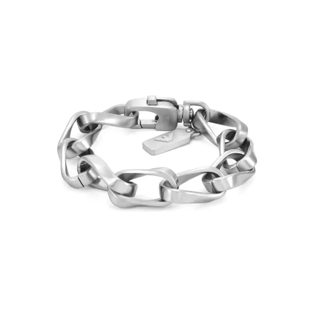 Emporio Armani EGS3302040 Bracciale Uomo Argento Catena
