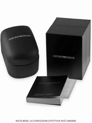 Emporio Armani AR1803 Orologio Donna Acciaio Grigio Argento