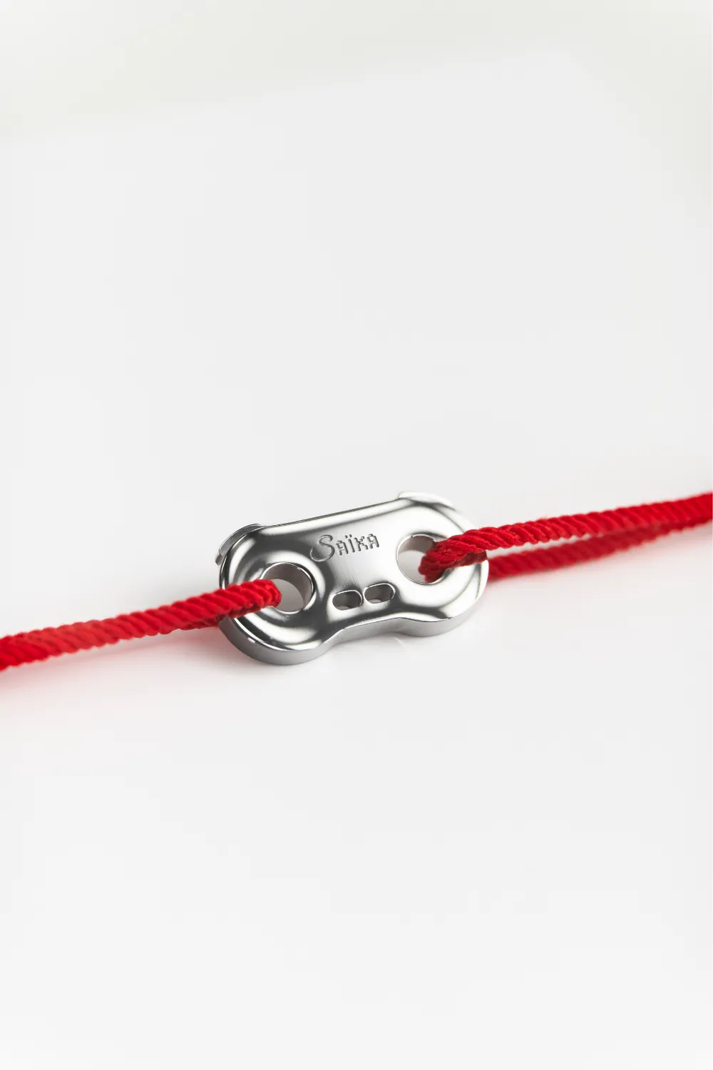 Saika Heritage Steel bracciale nero in acciaio
