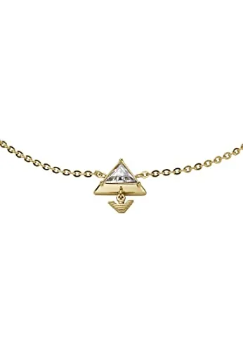 Emporio Armani bracciale oro smorzato acciaio coulisse