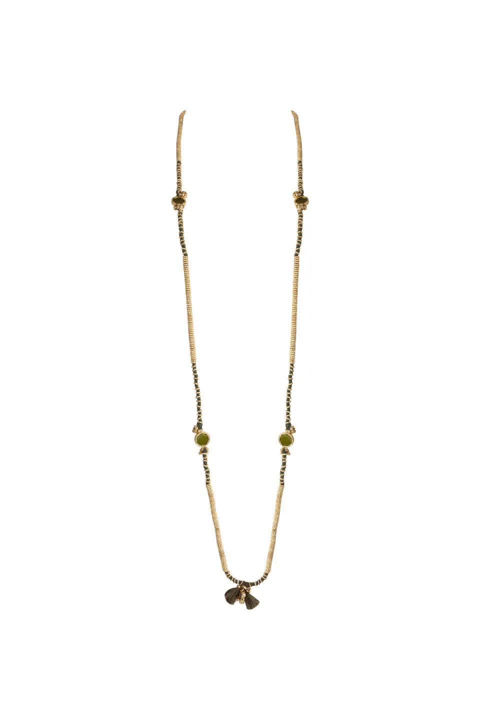 House of Tuhina Tarini collana corallo oro sole