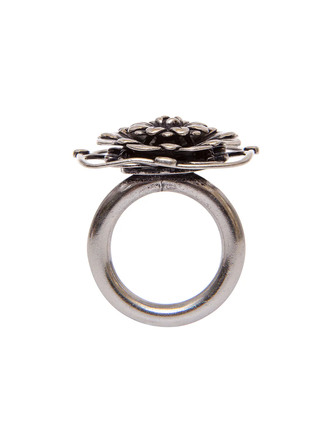 Rada Fiore anello maxi oro antico