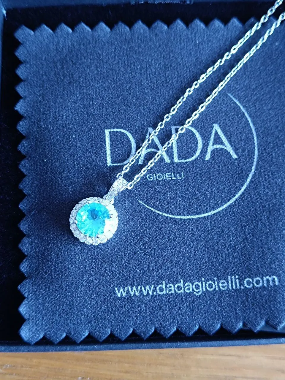 Dada Gioielli Punto Luce collana 11mm rosso rubino