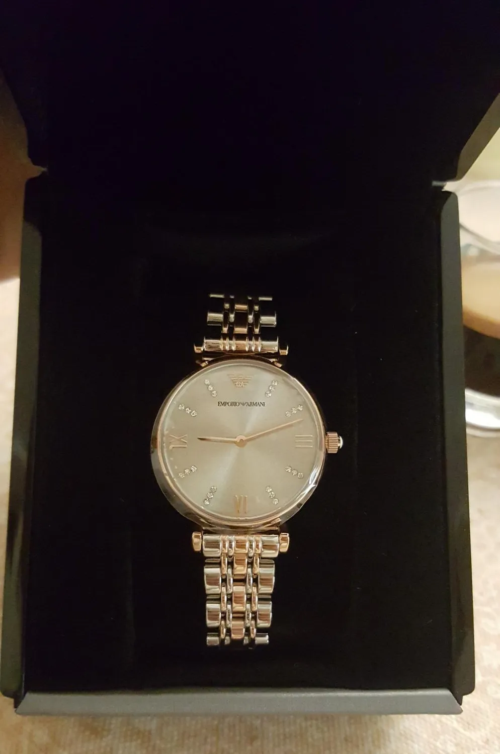 Emporio Armani AR1840 Orologio Donna Oro Rosa 31 mm Acciaio