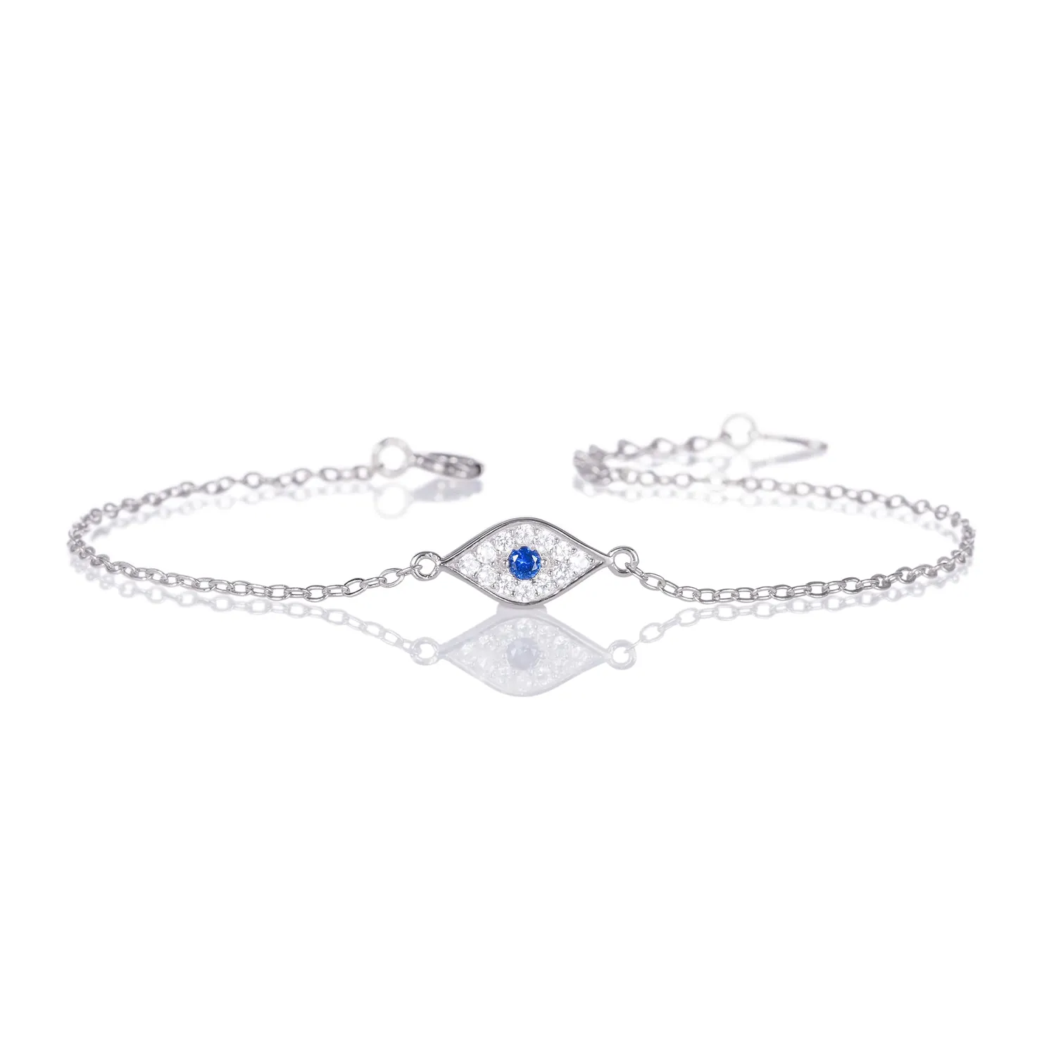 Diamond Treats Bracciale Malocchio Oro Giallo Argento 925