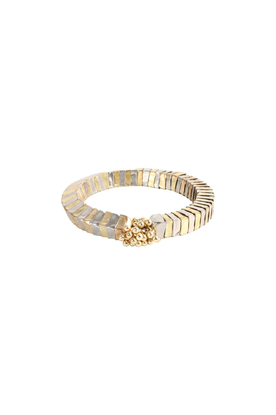 House of Tuhina Takshaka Square bracciale rigido