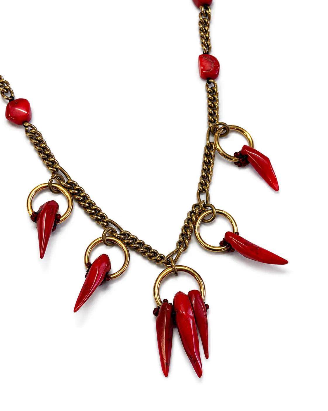 Rada Corni Rossi collana corallo portafortuna