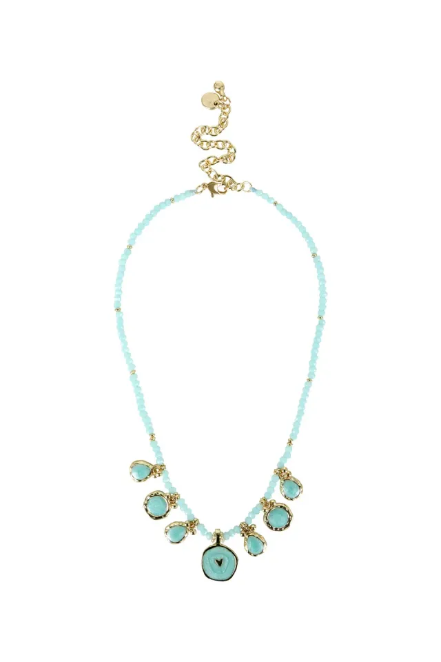 House of Tuhina Bloom collana Moon Gold