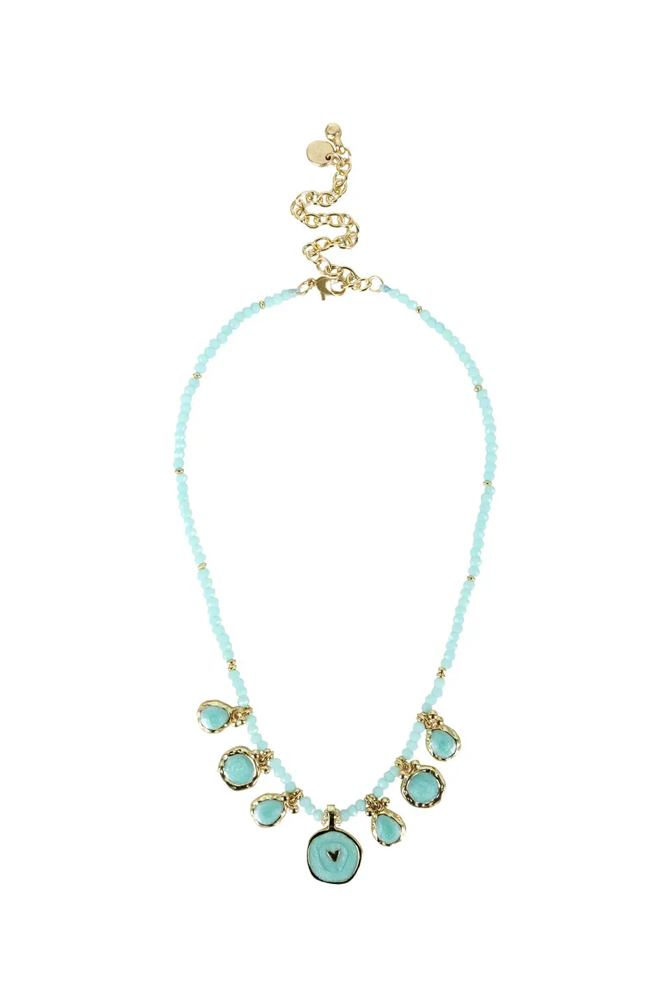 House of Tuhina Bloom collana Moon Gold