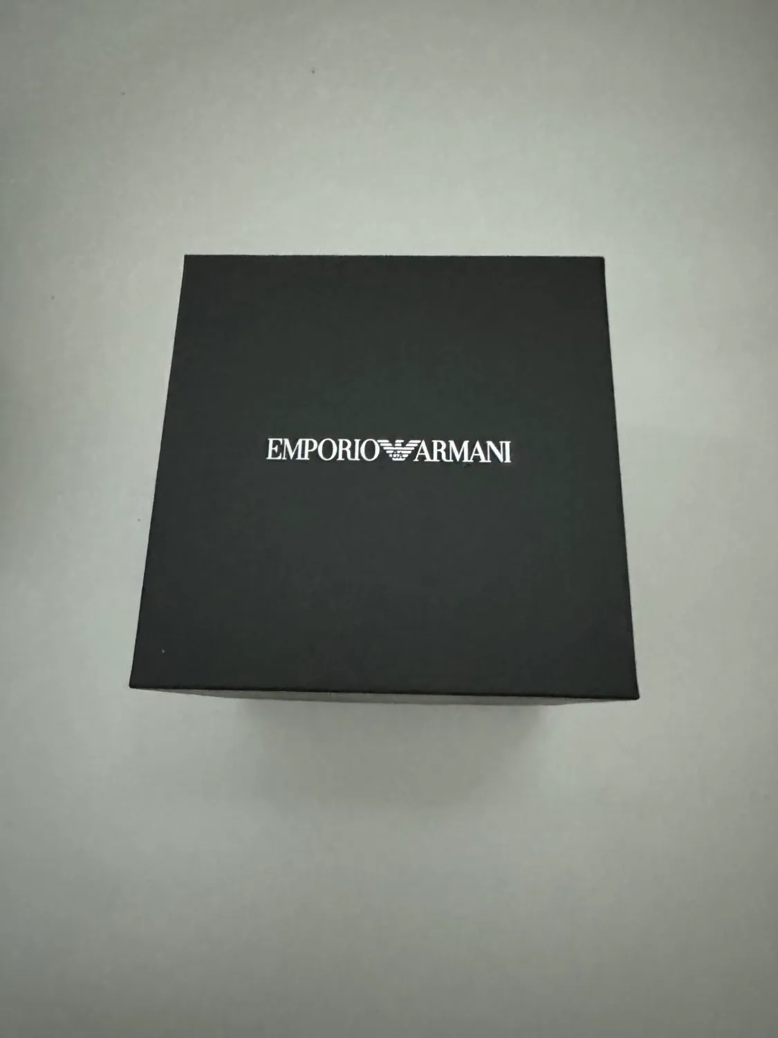Emporio Armani AR11556 orologio uomo 42mm pelle marrone