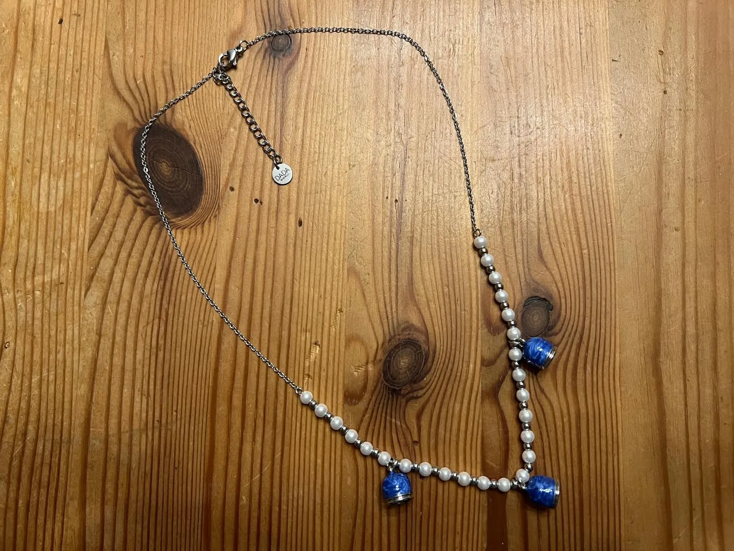 Dada Gioielli Collana Perle Maiorca Campanelle Capri Rosa