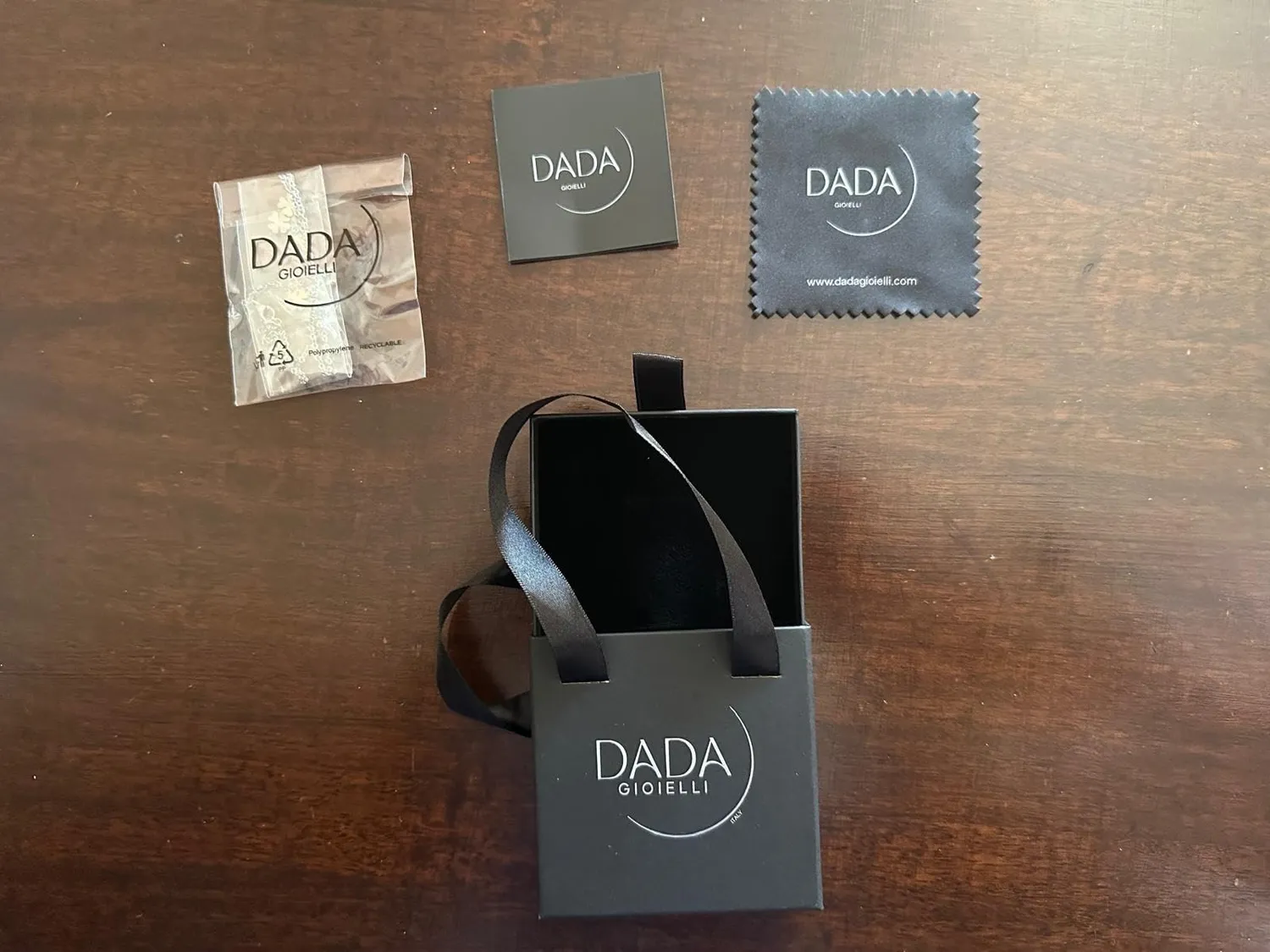Dada Gioielli Capri Campanella Collana Turchese Quadrifoglio Acciaio