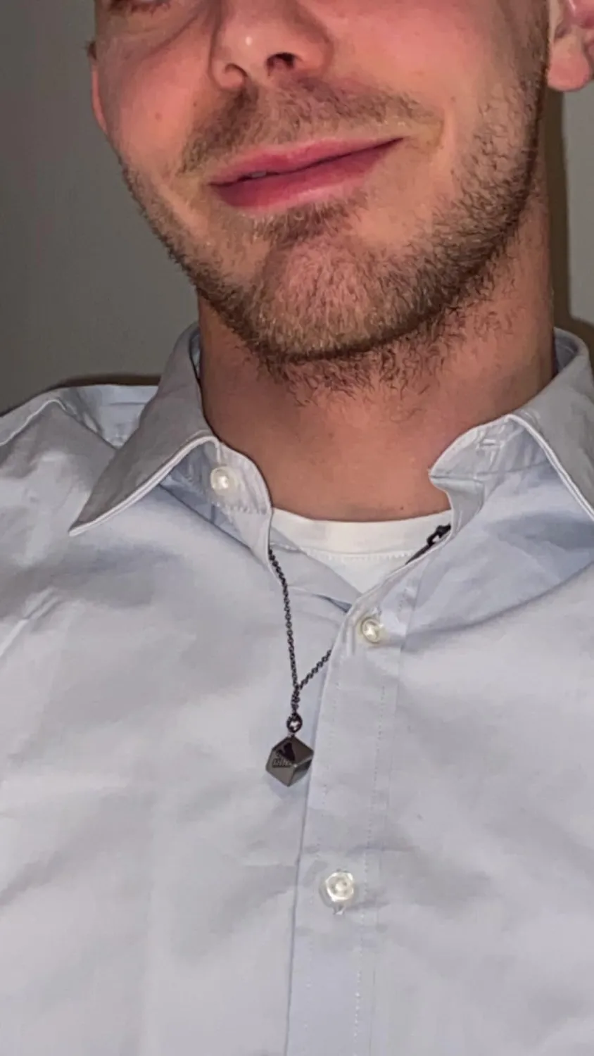 Emporio Armani Collana Uomo Grigio Ancora Gunmetal 525 mm