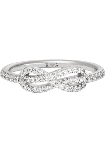 Emporio Armani EG3599040 Anello Donna Argento 925 Misura 5.5
