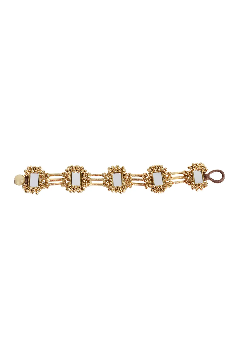 House of Tuhina Dazri bracciale intrecciato fatto a mano