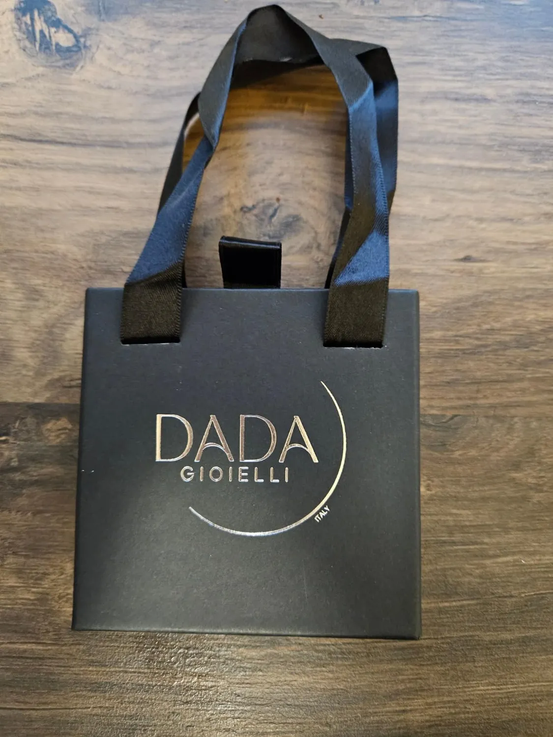Dada Gioielli Piastrina Militare Collana Uomo Nero Acciaio