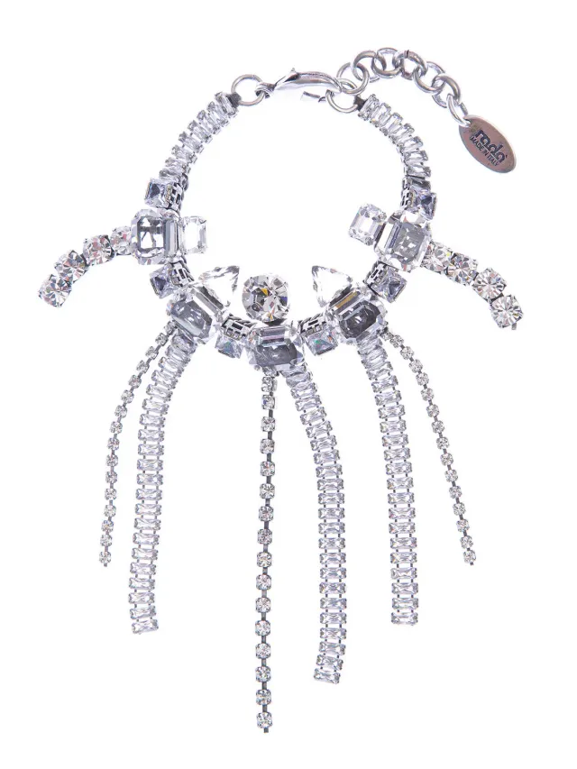 Rada Bracciale File di Pietre Pendenti Cristallo
