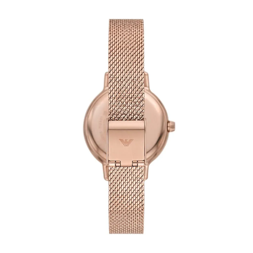Emporio Armani Orologio Donna Oro Rosa Quarzo Tonalità