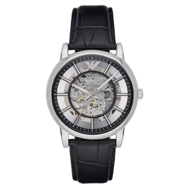 Emporio Armani AR1981 Orologio Uomo Automatico 43mm Pelle