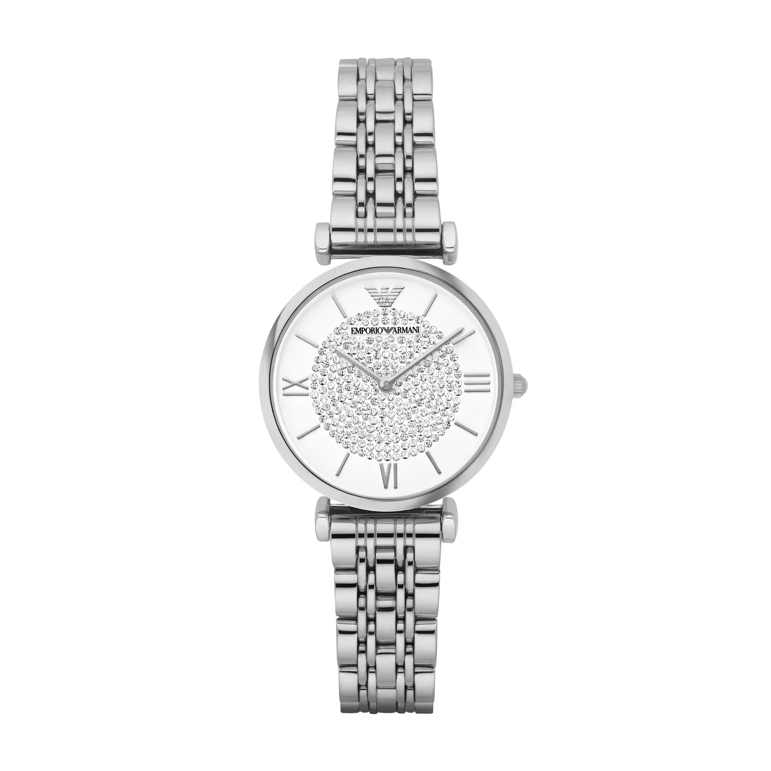 Emporio Armani Orologio Donna Argento Rosa Chiaro