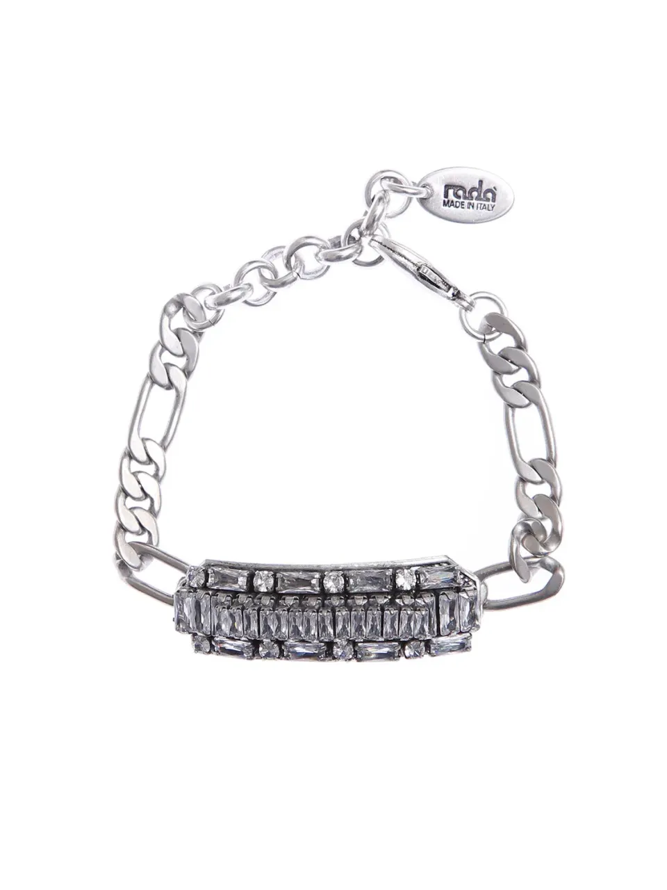 Rada Rettangolo bracciale catena cristallo