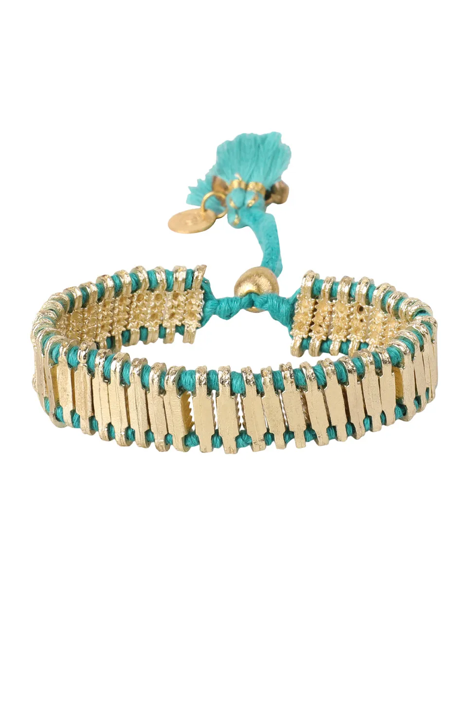 House of Tuhina Nabila 2 Stone Bracciale Regolabile Lilla