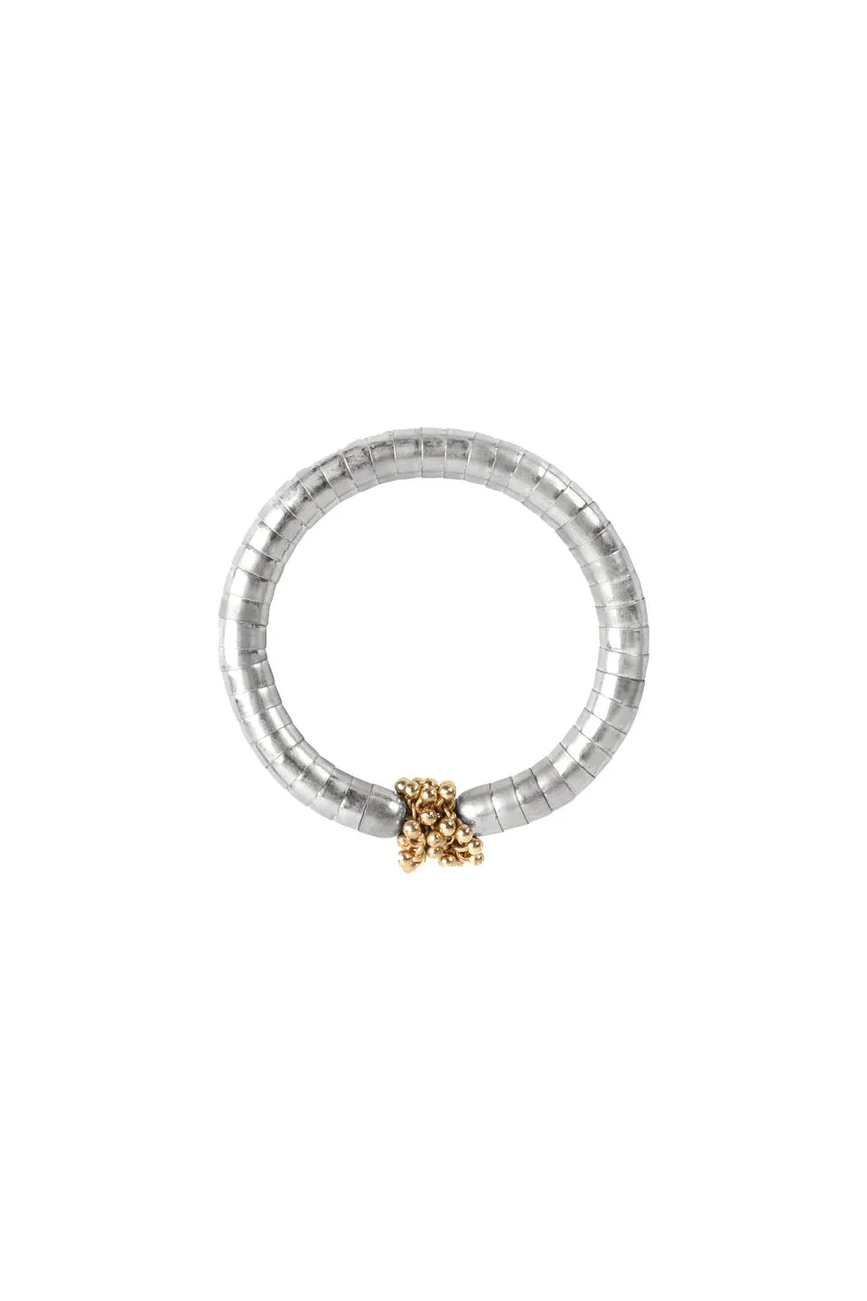 House of Tuhina Vasuki Bracciale Rigido Oro Fatto a Mano