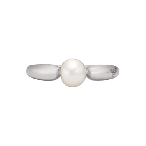 Emporio Armani Anello Donna Focale Acciaio Misura 6.5