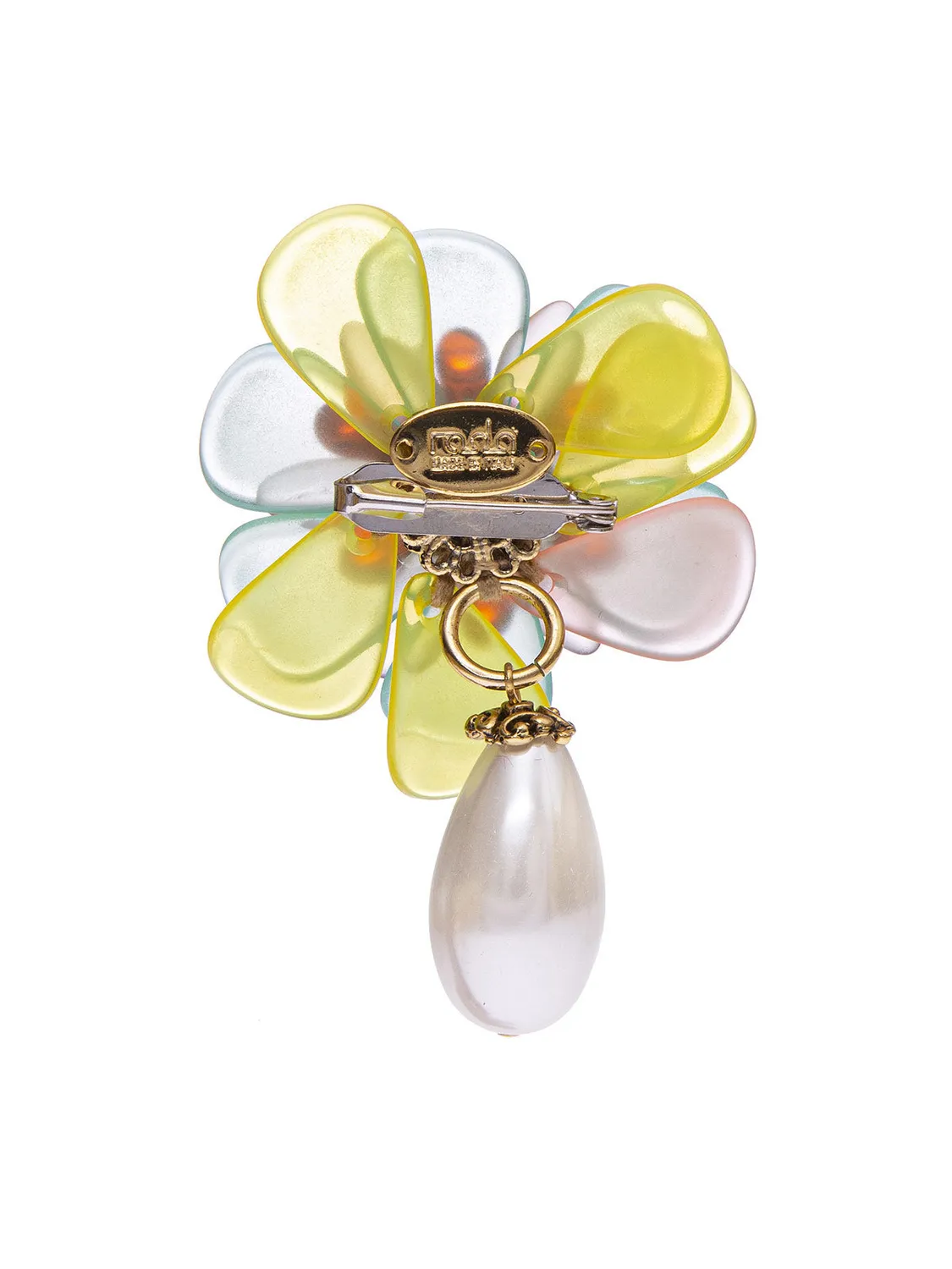 Rada Spilla Fiore con Occhio Spilla Multicolore Perla