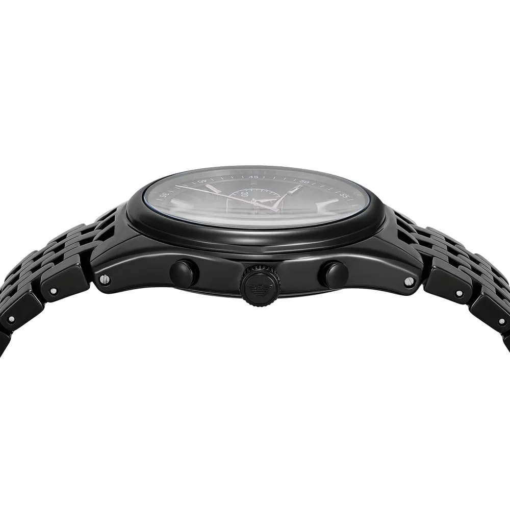 Emporio Armani AR70015 orologio uomo ceramica nera