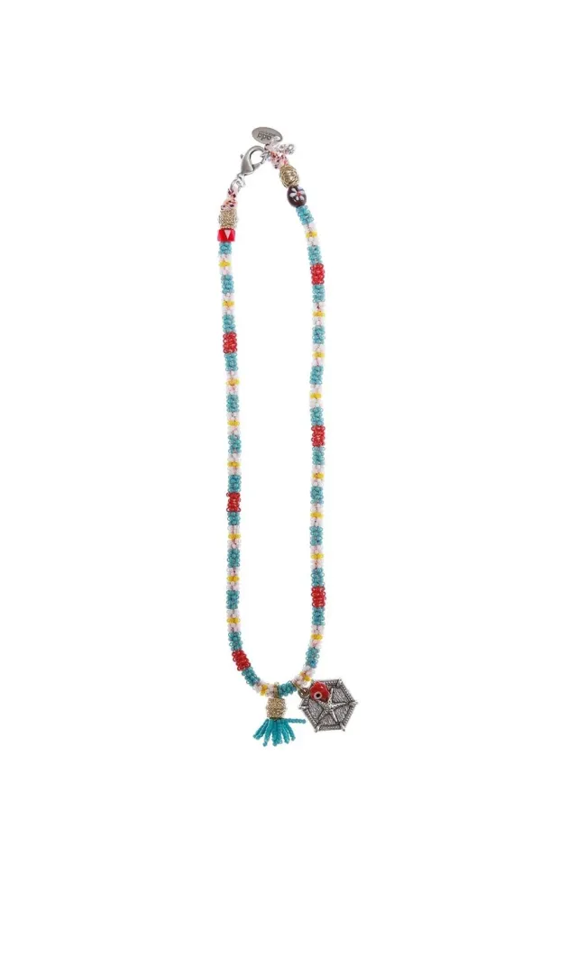 Rada Perline collana turchese conchiglia nappa