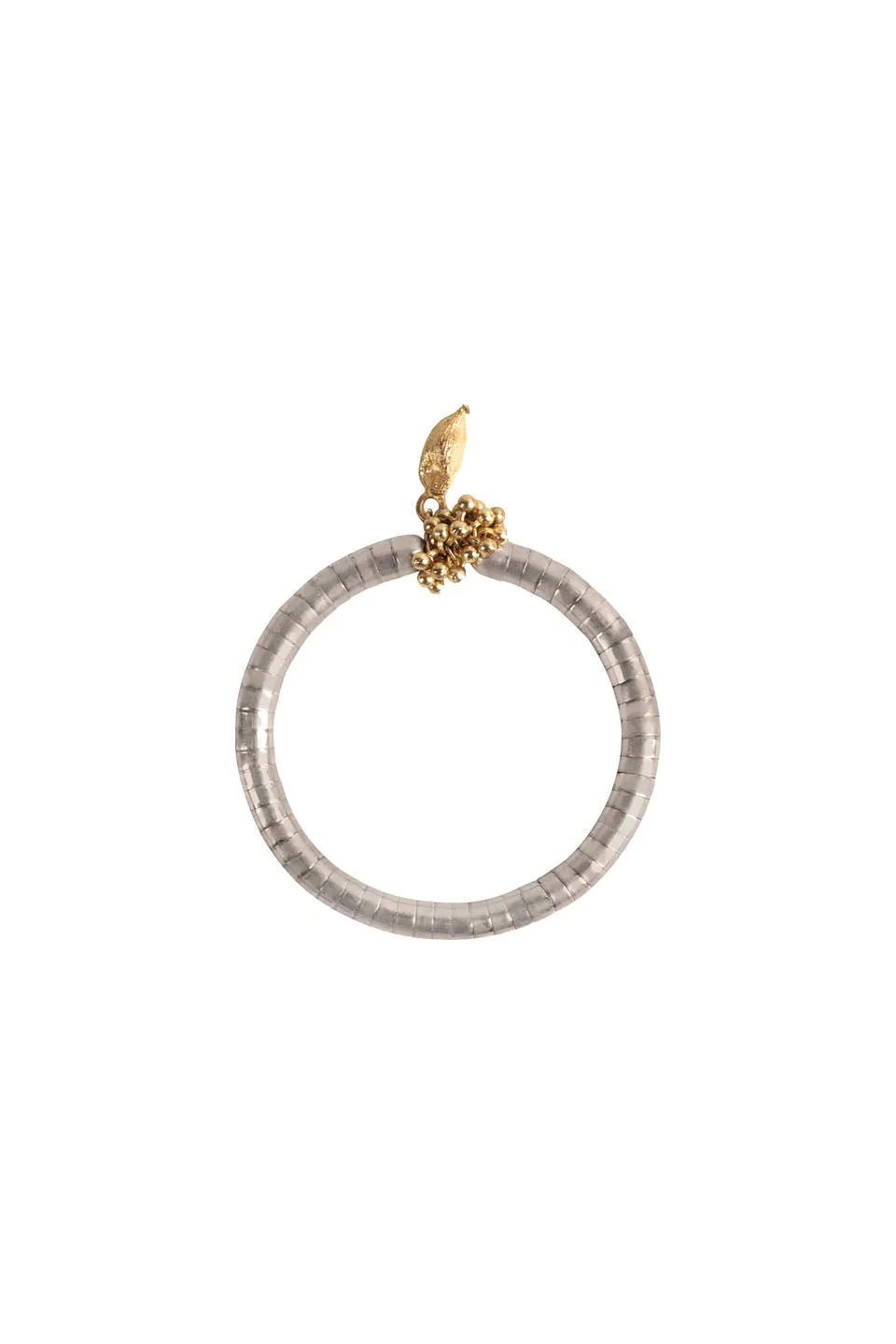 House of Tuhina Vasuki Cardamon bracciale argento