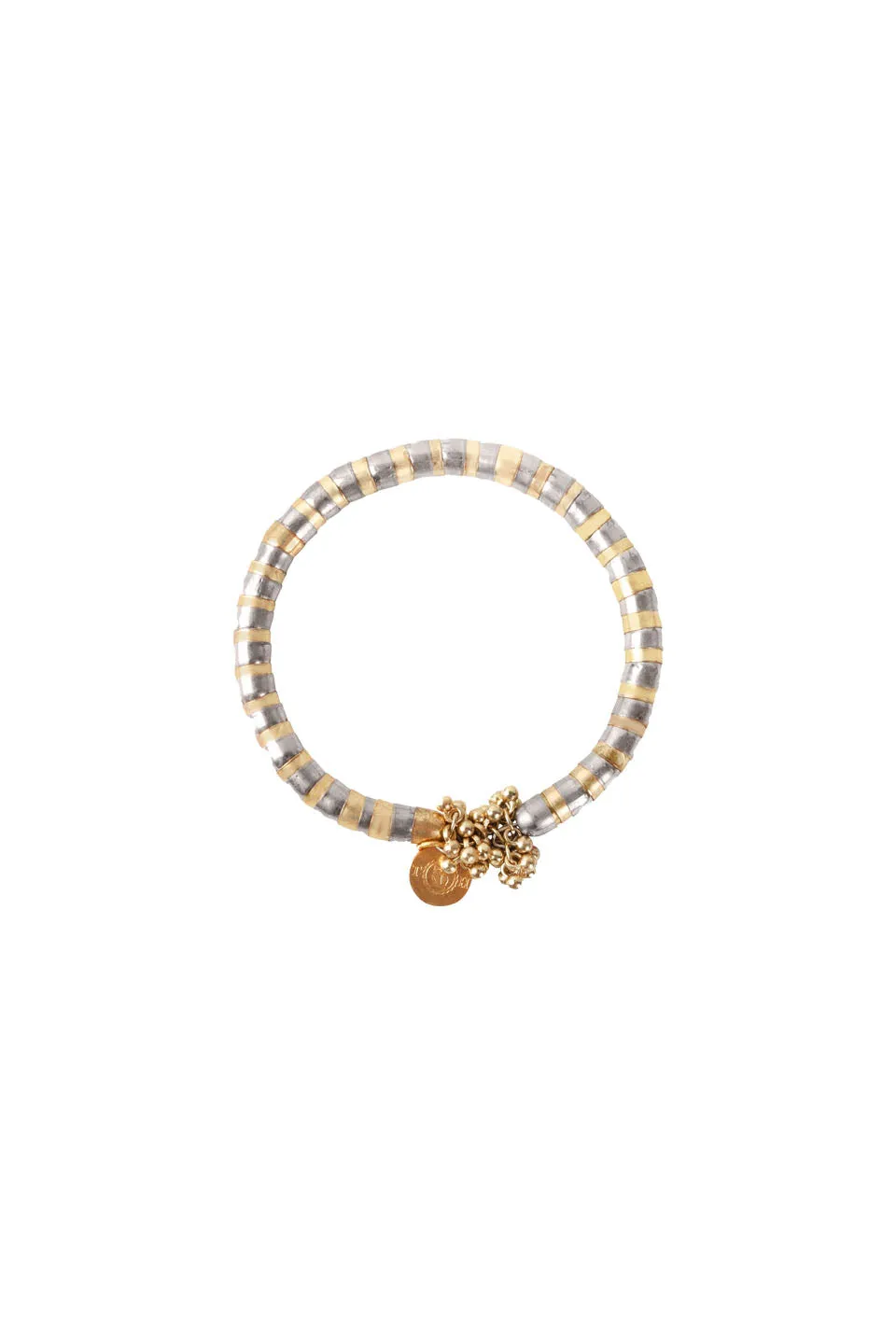 House of Tuhina Takshaka bangle oro argento classico