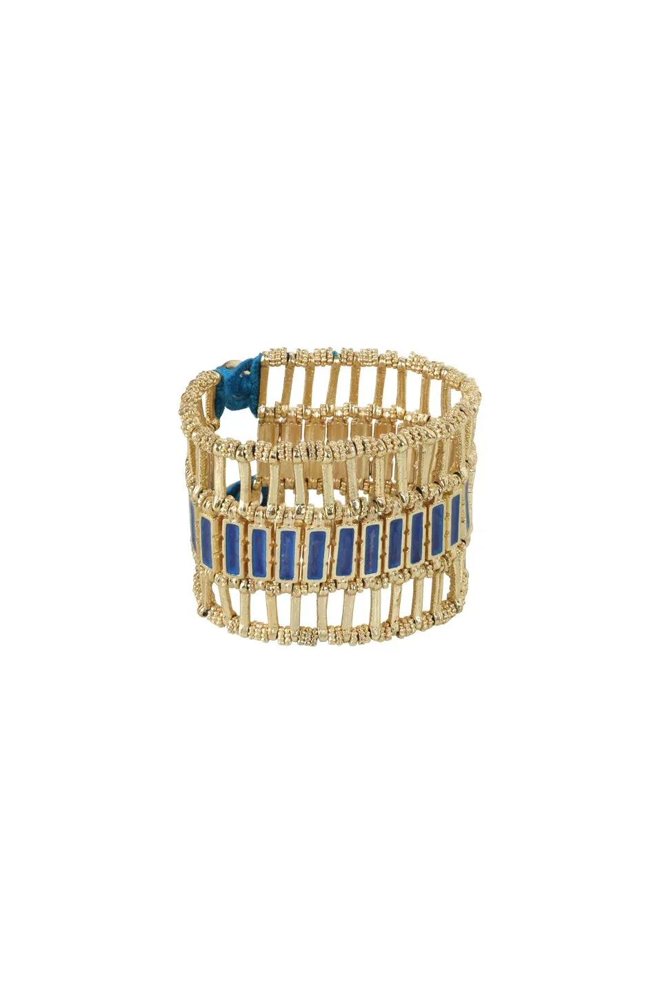 House of Tuhina Qabeela bracciale smalto tempio