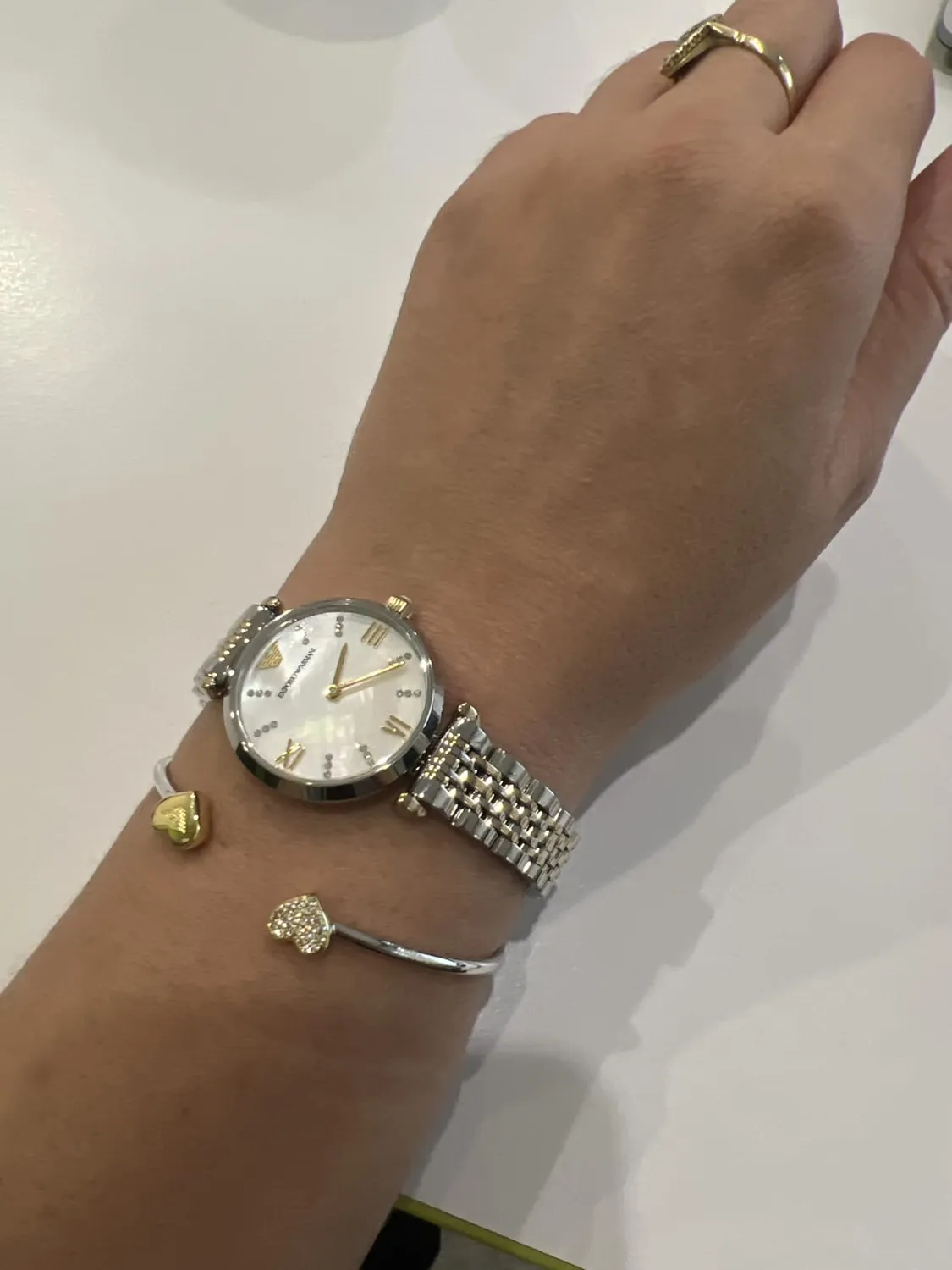 Emporio Armani orologio donna 28mm madreperla
