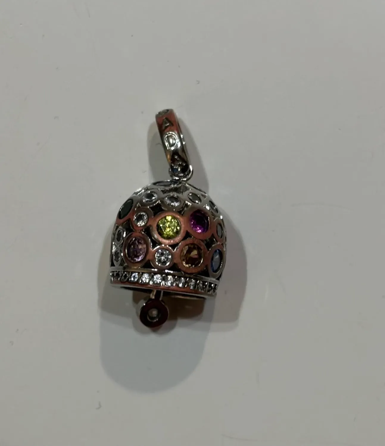 Dada Gioielli Capri Campanella Collana Argento Multicolor