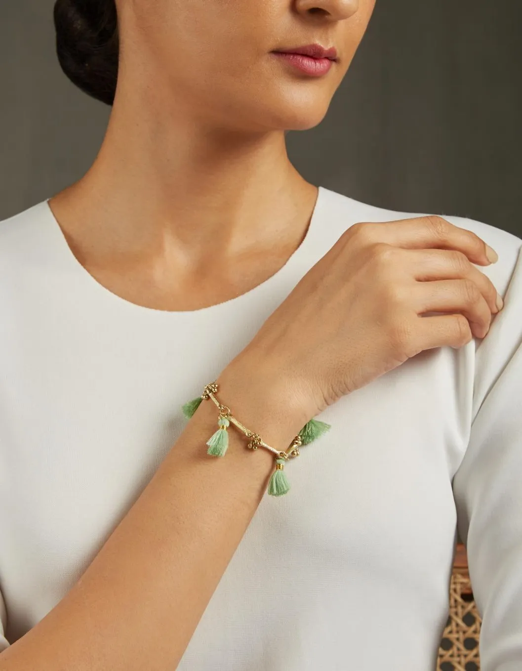 House of Tuhina Noor bracciale nappine Bloom Gold 8 colori