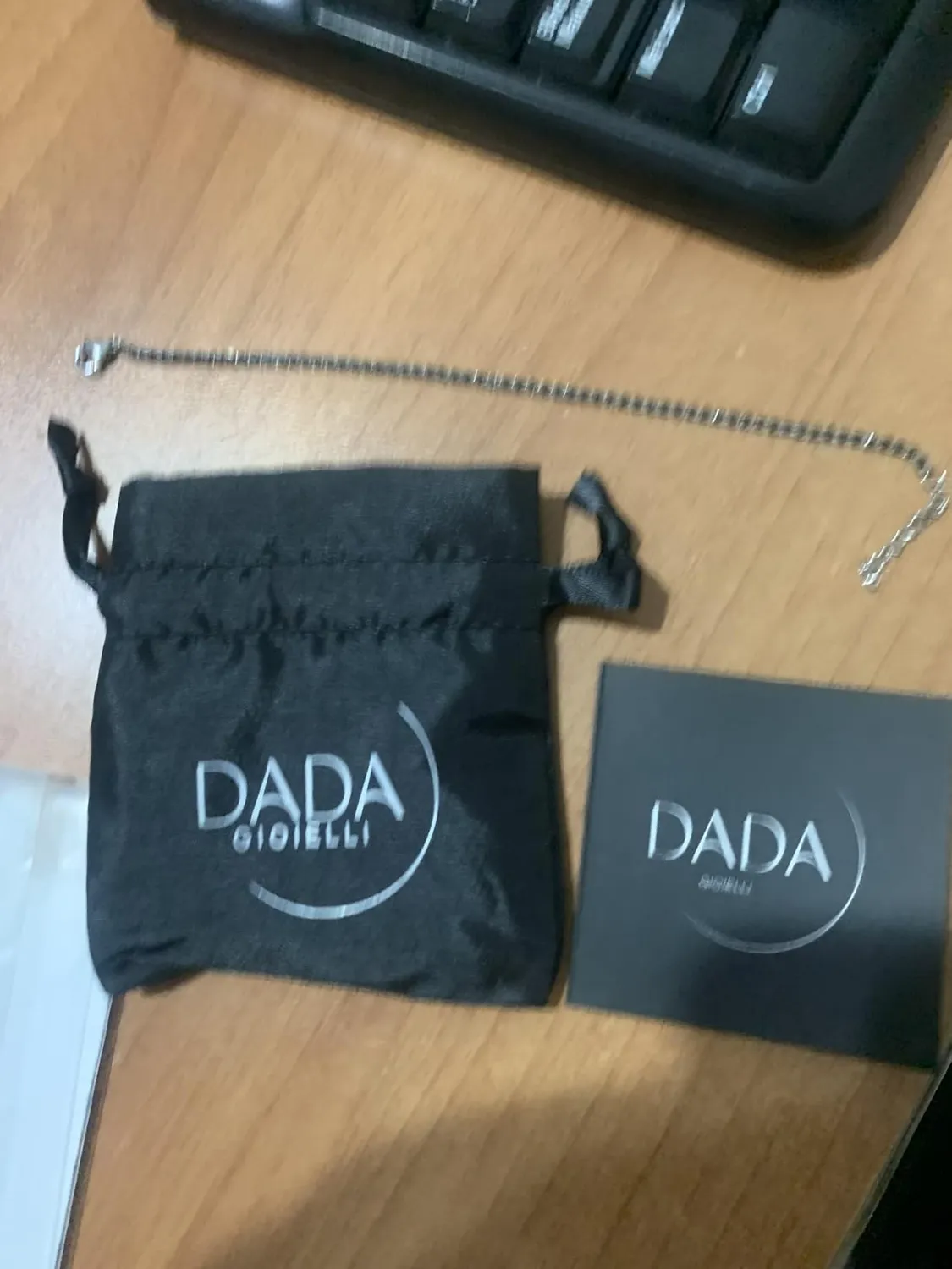 Dada Gioielli Bracciale Tennis Acciaio Zircone Bianco 3mm