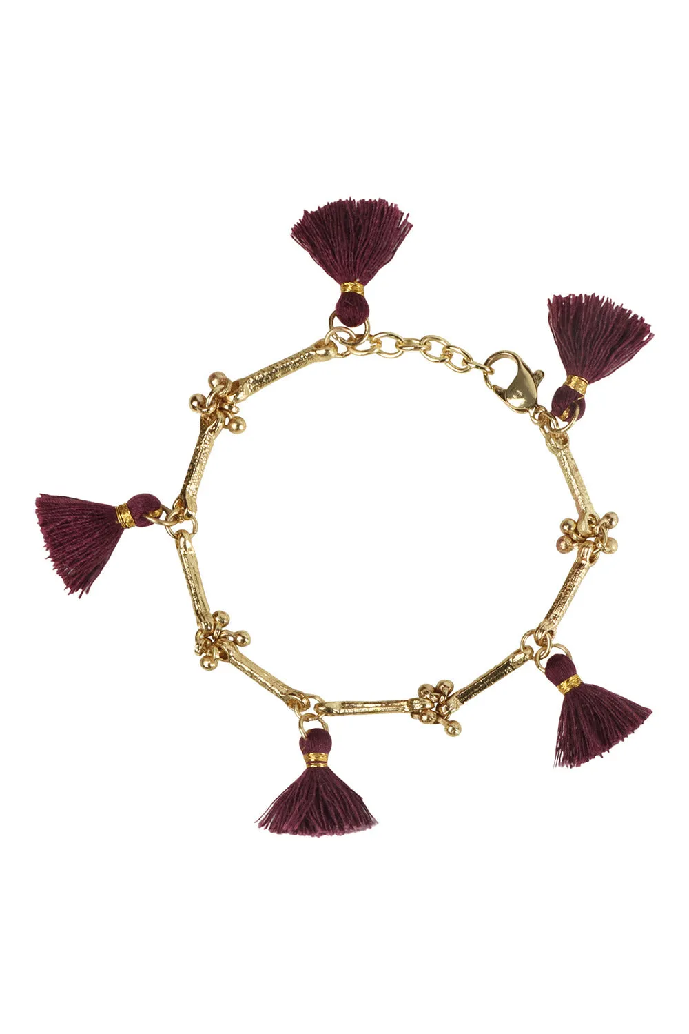 House of Tuhina Noor bracciale nappine Bloom Gold 8 colori