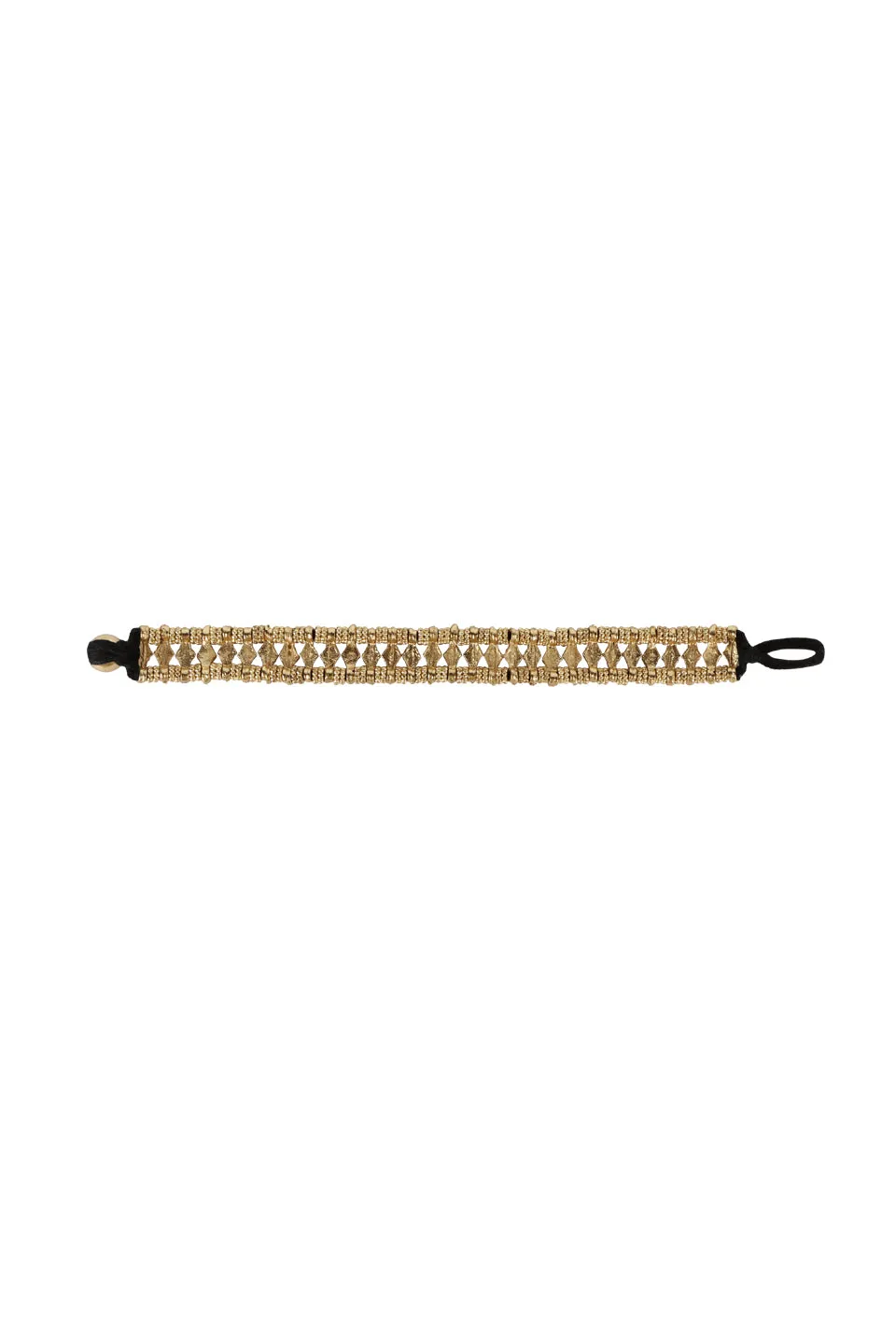 House of Tuhina Meera Gold bracciale oro fatto a mano