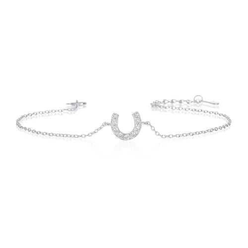 Diamond Treats bracciale ferro di cavallo argento 925 donna