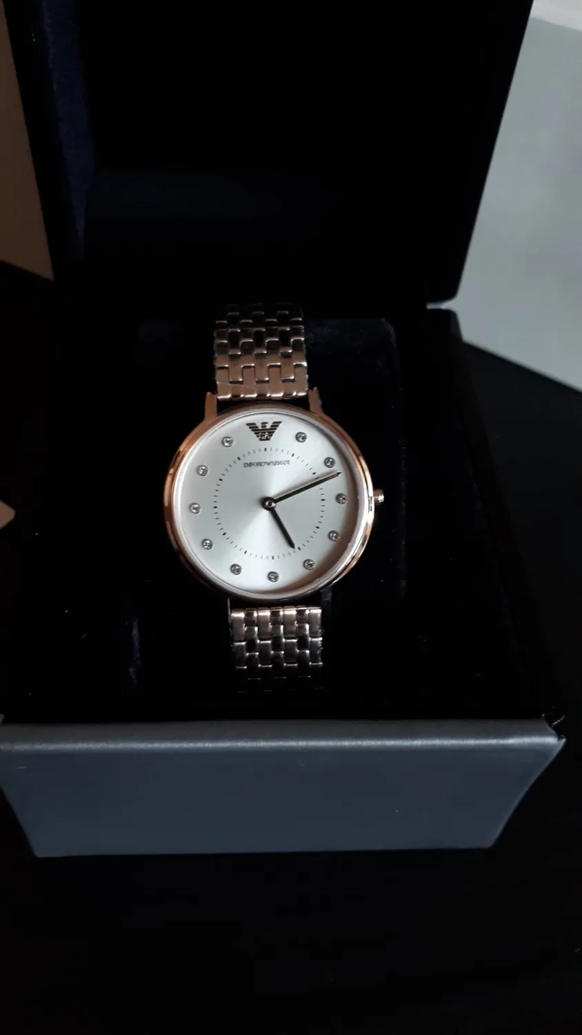 Emporio Armani Orologio Donna Oro Pallido Elegante