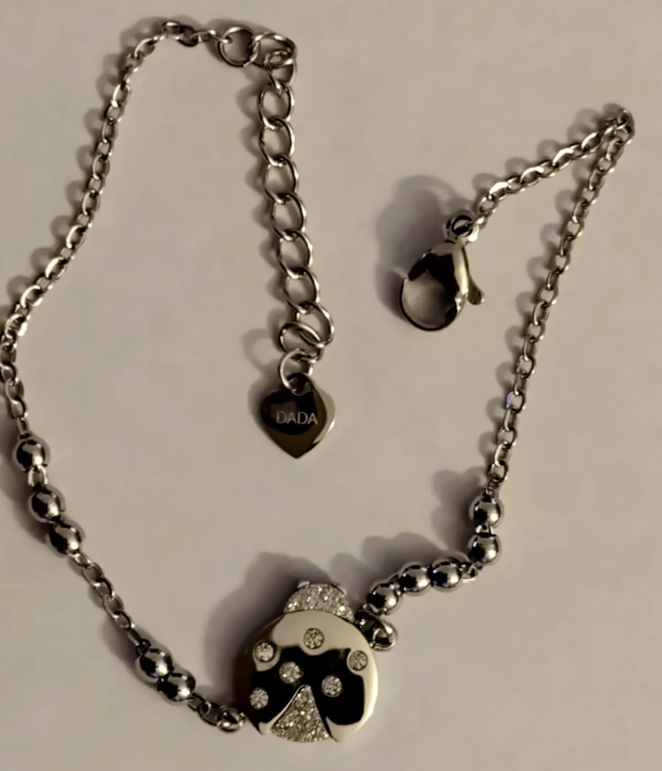 Dada Gioielli Portafortuna Bracciale Donna Quadrifoglio Zirconi