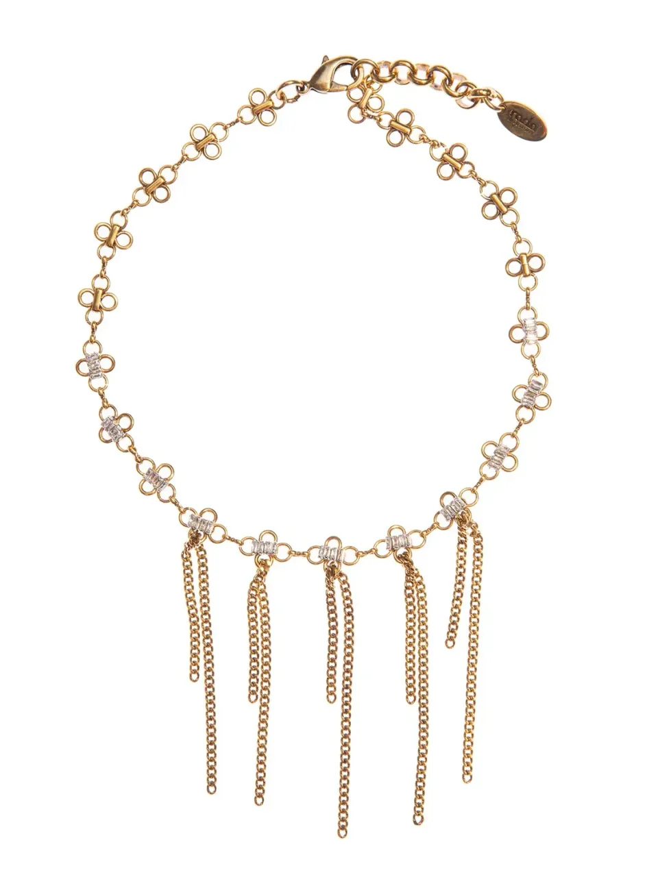 Rada Catena Fantasia collana oro antico baguettes