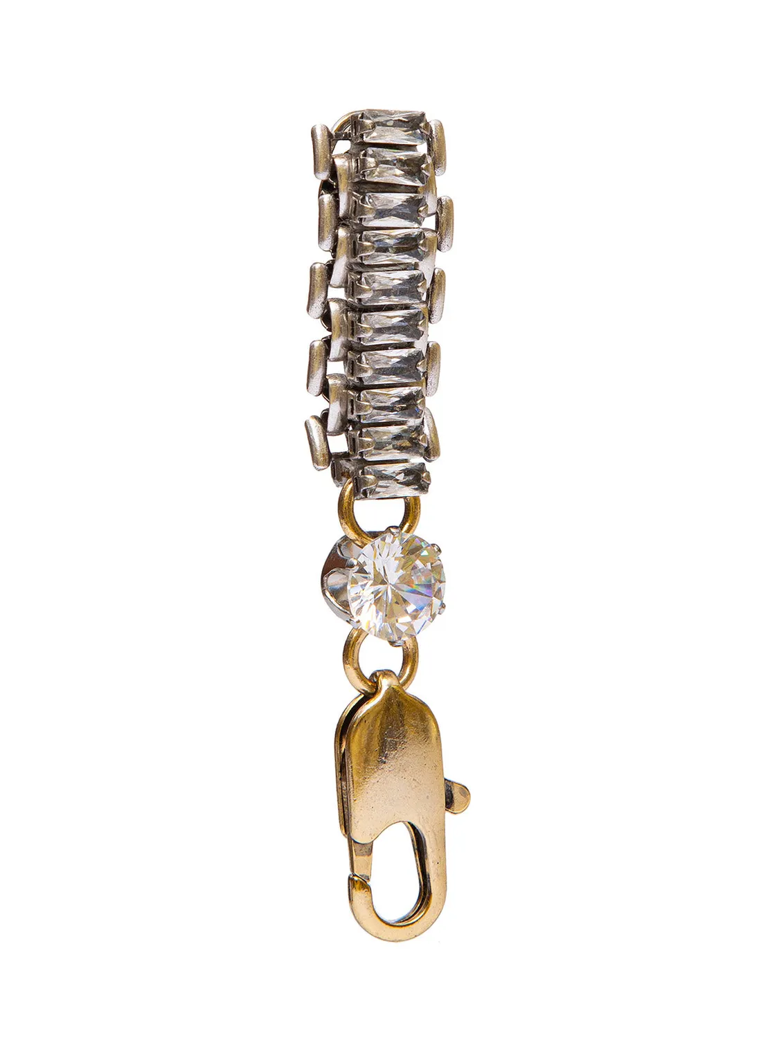 Rada Baguettes orecchini mix metalli clip strass